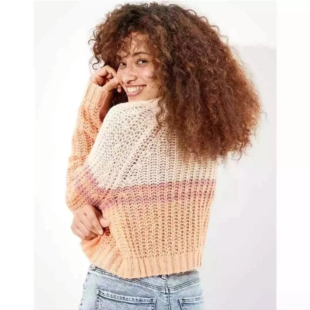 Nwt american eagle cropped knit sweater size small - Picture 2 of 6